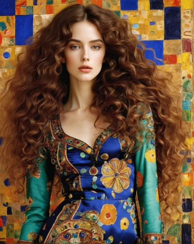 oriental longhair,gypsy hair,persian,italian painter,russian folk style,british semi-longhair,orientalism,miss circassian,young woman,portrait of a girl,british longhair,fantasy art,boho art,merida,argan,buddleia,fashion illustration,bohemian,art nouveau,celtic queen,Photography,Fashion Photography,Fashion Photography 24