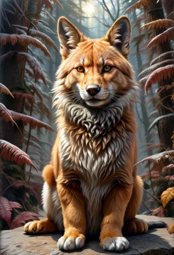 forest king lion,fox,dhole,canidae,forest animal,a fox,cute fox,adorable fox,redfox,child fox,vulpes vulpes,little fox,red fox,furta,the fur red,fox stacked animals,woodland animals,felidae,garden-fox tail,autumn icon