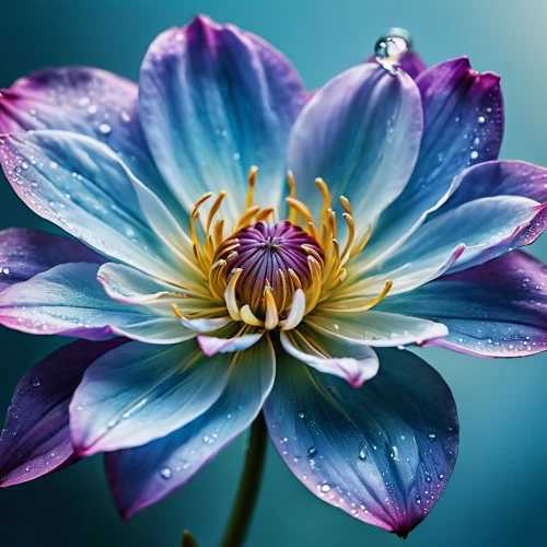 flower of water-lily,water lily flower,blue chrysanthemum,water lily,dew drops on flower,blue petals,waterlily,blue flower,water flower,water lotus,beautiful flower,large water lily,celestial chrysanthemum,water lilly,water lilies,blue anemone,cosmic flower,pond lily,rain lily,lily flower,Photography,Artistic Photography,Artistic Photography 03