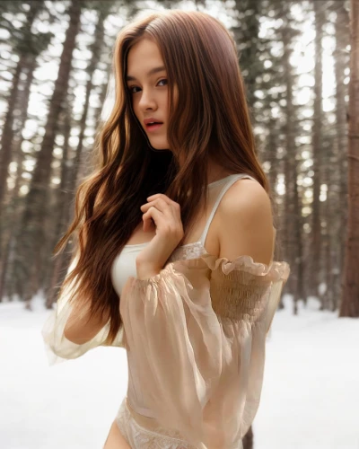 ice princess,snow angel,celtic woman,in the snow,the snow queen,snowy,birch sap,brunette with gift,winter background,winterblueher,winter dress,christmas angel,white winter dress,winter wonderland,sweet birch,ice queen,in the winter,winter dream,fur,selena gomez
