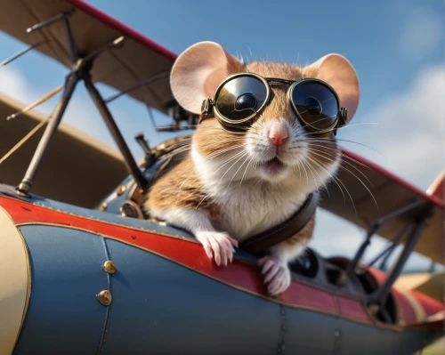 aviator,ratatouille,vintage mice,cat sparrow,glider pilot,circus animal,biplane,flight engineer,mouse,aerobatics,whimsical animals,mousetrap,mice,lab mouse icon,aviation,year of the rat,fighter pilot,airshow,mouse bacon,vintage cat,Photography,General,Natural