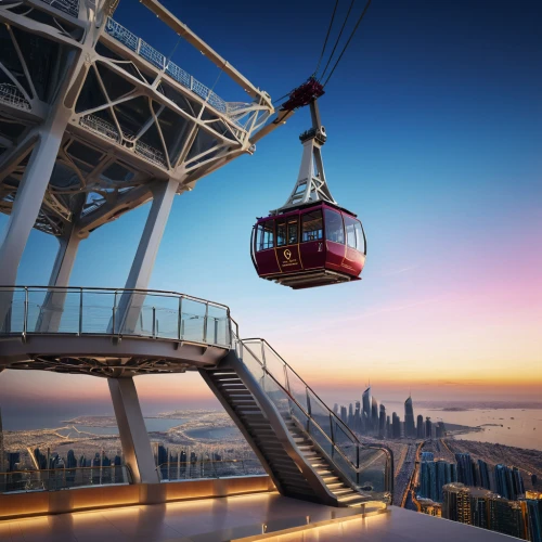 cable car,cable cars,cablecar,gondola lift,cable railway,cableway,sky train,tram car,gondola,diving gondola,skyway,lotte world tower,tallest hotel dubai,united arab emirates,chairlift,gondolas,above the city,dubai frame,funicular,sky city,Photography,General,Commercial