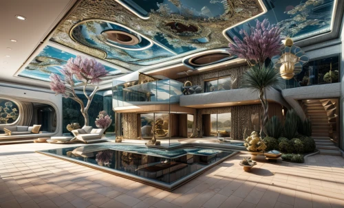 luxury home interior,penthouse apartment,luxury home,marble palace,luxury bathroom,3d fantasy,interior modern design,luxury property,mansion,futuristic art museum,aquarium decor,3d rendering,beautiful home,sky space concept,interior design,luxury hotel,luxury real estate,ornate room,aquariums,great room