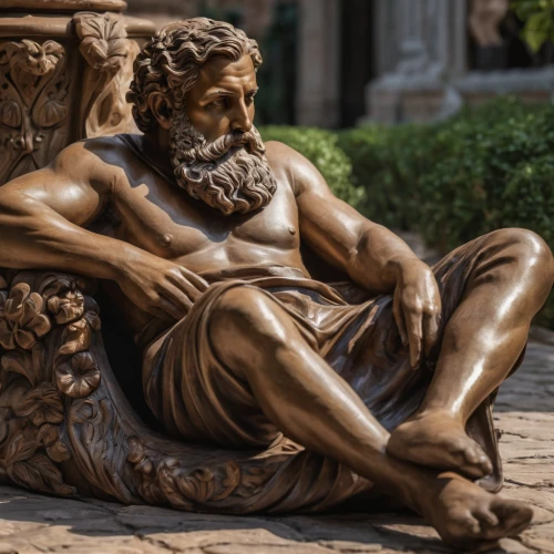 statue of hercules,the death of socrates,neptune,socrates,classical sculpture,bronze sculpture,poseidon,asclepius,ugolino and his sons,kunsthistorisches museum,2nd century,eros statue,la nascita di venere,discobolus,man on a bench,michelangelo,thymelicus,triton,bernini,archimedes,Photography,General,Natural