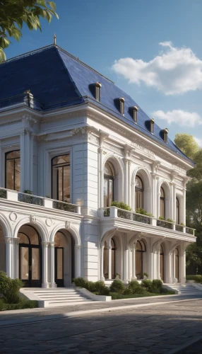 mansion,würzburg residence,luxury home,luxury property,bendemeer estates,chateau,3d rendering,manor,neoclassical,private house,classical architecture,europe palace,crown render,villa,residential house,schleissheim palace,bülow palais,house hevelius,large home,render,Photography,General,Natural