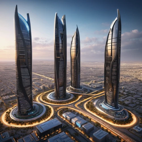 futuristic architecture,tallest hotel dubai,largest hotel in dubai,international towers,dubai,urban towers,dhabi,skyscapers,abu dhabi,united arab emirates,abu-dhabi,burj kalifa,doha,smart city,jumeirah,towers,burj,power towers,futuristic landscape,bahrain,Photography,General,Sci-Fi