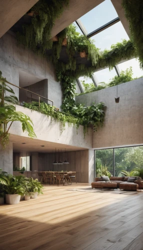 dunes house,roof landscape,cubic house,tropical house,eco-construction,houseplant,house plants,house in the forest,modern house,cube house,indoor,loft,beautiful home,3d rendering,green living,roof garden,grass roof,concrete ceiling,interior modern design,penthouse apartment,Photography,General,Natural