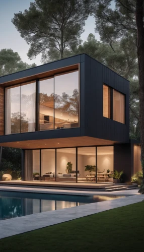modern house,modern architecture,mid century house,dunes house,3d rendering,cubic house,cube house,pool house,house shape,smart home,luxury property,modern style,smart house,render,frame house,contemporary,residential house,luxury home,smarthome,timber house,Photography,General,Natural