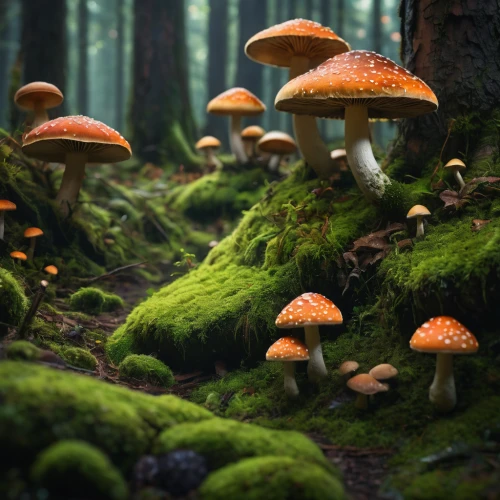 mushroom landscape,forest mushrooms,forest mushroom,mushroom island,fairy forest,mushrooms,toadstools,edible mushrooms,forest floor,fairytale forest,fungi,fungal science,edible mushroom,mushrooming,umbrella mushrooms,club mushroom,elven forest,wild mushrooms,agaricaceae,enchanted forest,Photography,General,Fantasy