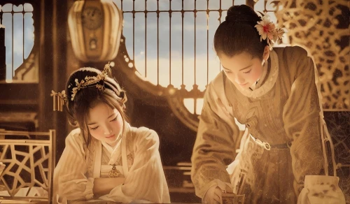 children studying,korean culture,korean history,traditional korean musical instruments,hanok,korean folk village,japanese culture,traditional chinese musical instruments,bukchon,traditional japanese musical instruments,inner mongolian beauty,shuanghuan noble,panokseon,beautiful girls with katana,chinese screen,oriental painting,kimjongilia,girl in a historic way,little girl and mother,hanbok,Game&Anime,Manga Characters,Dream 2