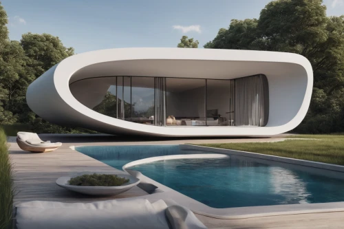 futuristic architecture,cubic house,dunes house,modern architecture,pool house,cube house,modern house,house shape,archidaily,3d rendering,arhitecture,frame house,luxury property,summer house,smart home,mid century house,cooling house,inverted cottage,holiday villa,smarthome,Photography,General,Natural