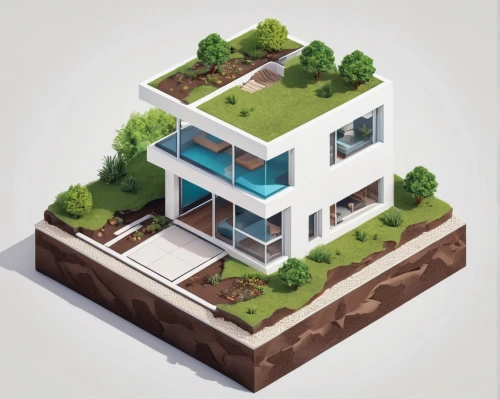 isometric,cubic house,smart home,cube house,eco-construction,modern house,modern architecture,smarthome,small house,smart house,the tile plug-in,landscaping,houses clipart,terraforming,inverted cottage,heat pumps,residential house,home landscape,cube stilt houses,frame house,Unique,3D,Isometric