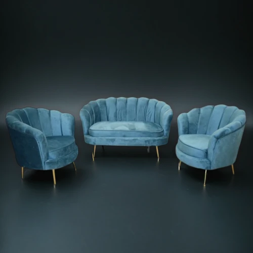 sofa set,danish furniture,seating furniture,soft furniture,armchair,chaise lounge,wing chair,furniture,settee,upholstery,loveseat,mid century sofa,chairs,club chair,chaise longue,mazarine blue,chair circle,sofa,chaise,mid century modern