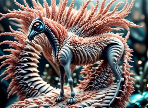 red crinoid,pterois,lionfish,lion fish,cnidarian,siamese fighting fish,deep sea nautilus,mandelbulb,betta splendens,fractalius,hippocampus,ornamental shrimp,fighting fish,chambered nautilus,sea anemone,feather coral,ornamental fish,echinoderm,sea raven,lissotriton