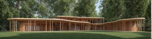 3d rendering,timber house,wooden house,wood structure,corkscrew willow,wooden construction,archidaily,render,school design,wooden sauna,eco-construction,wooden facade,house shape,wood doghouse,residential house,frame house,outdoor structure,grass roof,garden elevation,build by mirza golam pir,Common,Common,Photography