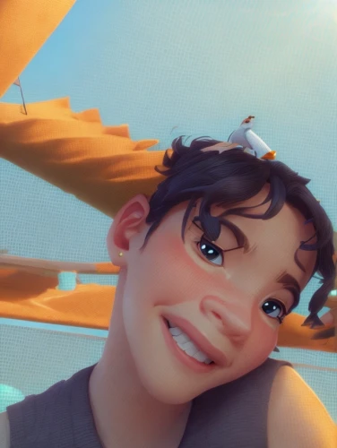 digital painting,world digital painting,miguel of coco,summer sky,bright sun,looking up,sunshine,color is changable in ps,material test,crop,photo painting,edit icon,kids illustration,alfalfa,child boy,anime boy,golden hour,tracer,storks,3d rendered,Common,Common,Cartoon
