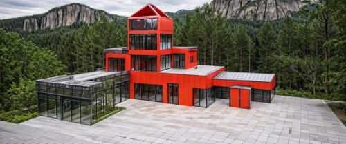 cubic house,syringe house,residential tower,cube house,modern architecture,3d rendering,stalin skyscraper,frame house,school design,cube stilt houses,mountain hut,fire station,house in the mountains,miniature house,house in mountains,model house,modern house,inverted cottage,mountain station,swiss house,Architecture,Industrial Building,Nordic,Nordic Eclecticism