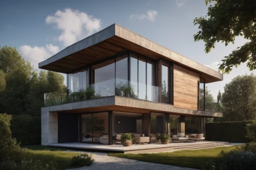 modern house,3d rendering,modern architecture,cubic house,mid century house,render,eco-construction,timber house,dunes house,frame house,cube house,smart home,smart house,wooden house,contemporary,house drawing,danish house,mid century modern,luxury property,residential house,Photography,General,Natural
