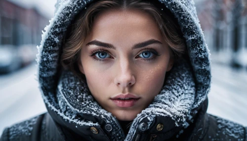 winter background,the cold season,winters,photoshop manipulation,the snow queen,women's eyes,winterblueher,cold,warmly,woman face,cold winter weather,image manipulation,cold weapon,portrait photography,city ​​portrait,woman thinking,cold room,winter,portrait background,the snow falls,Photography,General,Natural