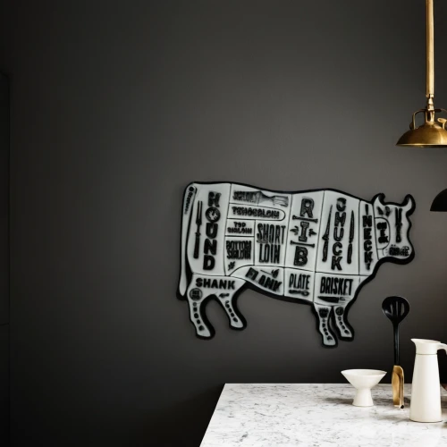 wall sticker,domestic pig,meat carving,black angus,wall decor,pork barbecue,wall decoration,butcher shop,cow icon,pork,tribal bull,wild boar,wooden sheep,bovine,modern decor,pot-bellied pig,wall art,buffalo plaid deer,holstein-beef,home accessories