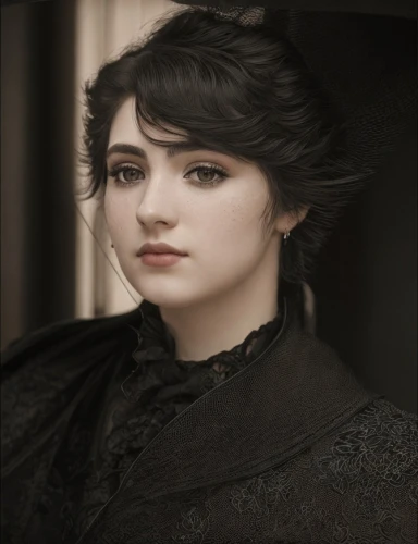 victorian lady,miss circassian,victorian style,vintage female portrait,the victorian era,victorian fashion,gothic portrait,jane austen,vintage woman,katniss,victorian,gothic woman,downton abbey,girl in a historic way,birce akalay,lilian gish - female,goth woman,suffragette,old elisabeth,gothic fashion,Art sketch,Art sketch,Decorative