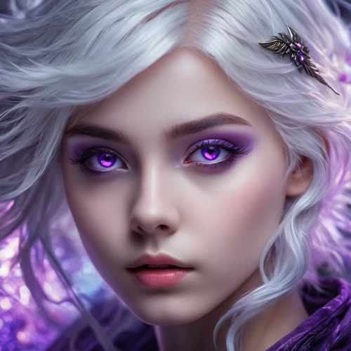 violet head elf,fantasy portrait,violet eyes,amethyst,fantasy art,violet,la violetta,faery,purple lilac,lilac blossom,mystical portrait of a girl,precious lilac,lilac,purple rose,faerie,fantasy picture,eglantine,ultraviolet,veil purple,zodiac sign libra,Photography,General,Fantasy