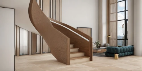 wooden stair railing,wooden stairs,winding staircase,staircase,outside staircase,circular staircase,stair,stairs,stairwell,stairway,banister,spiral staircase,stone stairs,spiral stairs,steel stairs,modern decor,hallway space,stone stairway,interior modern design,winding steps,Interior Design,Living room,Modern,German Mixed Modern