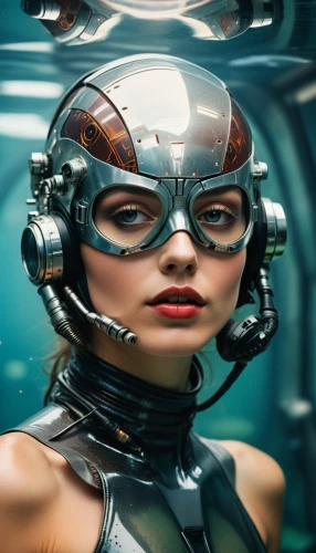 divemaster,scuba,diving helmet,aquanaut,deep sea diving,submersible,diving equipment,diving mask,streampunk,scuba diving,underwater sports,underwater diving,nose doctor fish,swimming goggles,underwater background,diving bell,dive computer,cyborg,under the water,head woman,Photography,Artistic Photography,Artistic Photography 01