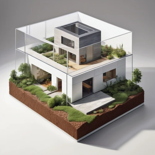 isometric,cubic house,eco-construction,smart home,3d rendering,cube house,cube stilt houses,modern architecture,modern house,residential house,miniature house,houses clipart,garden elevation,small house,smarthome,garden buildings,smart house,grass roof,house shape,frame house,Conceptual Art,Fantasy,Fantasy 04