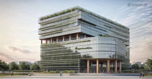 office building,glass facade,modern building,new building,biotechnology research institute,eco-construction,multistoreyed,appartment building,hongdan center,solar cell base,residential tower,danube centre,office buildings,glass building,shenzhen vocational college,eco hotel,aurora building,3d rendering,modern office,high-rise building,Architecture,Large Public Buildings,Masterpiece,Vernacular Modernism