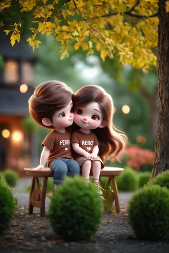 girl and boy outdoor,romantic scene,cute cartoon image,little boy and girl,love couple,couple in love,girl kiss,amorous,love in air,boy and girl,vintage boy and girl,young couple,first kiss,kissing,romantic portrait,love story,tenderness,little people,boy kisses girl,couple