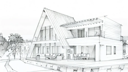 house drawing,residential house,timber house,house shape,wooden house,architect plan,archidaily,cubic house,modern house,eco-construction,line drawing,garden elevation,model house,two story house,frame house,3d rendering,inverted cottage,technical drawing,kirrarchitecture,housebuilding,Design Sketch,Design Sketch,Pencil Line Art