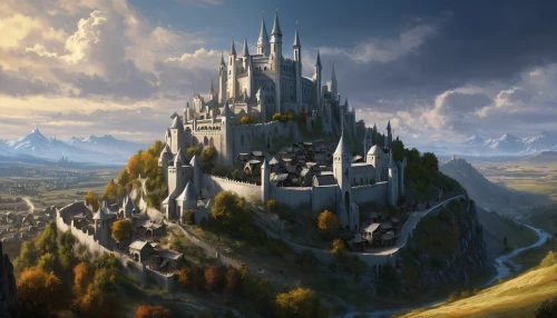 fairy tale castle,knight's castle,castle of the corvin,fantasy picture,fantasy landscape,hogwarts,heroic fantasy,summit castle,fairytale castle,fantasy art,gold castle,fantasy world,castel,castleguard,castle bran,3d fantasy,medieval castle,castle,fantasy city,castles,Conceptual Art,Fantasy,Fantasy 14