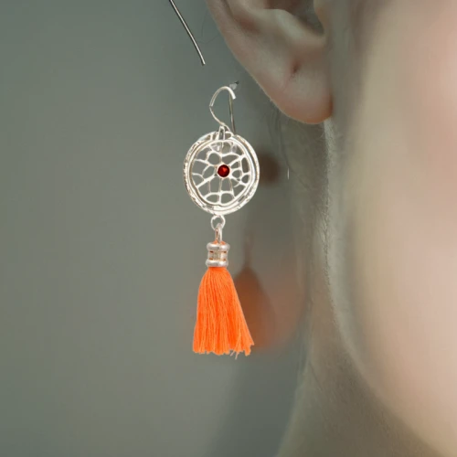 jewelry florets,coral charm,dream catcher,earring,earrings,wind chime,dreamcatcher,martisor,adornments,princess' earring,house jewelry,wind chimes,gift of jewelry,women's accessories,product photos,enamelled,feather jewelry,product photography,bookmark with flowers,mp3 player accessory