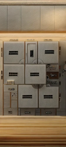 capsule hotel,drawers,the record machine,barebone computer,yamaha p-120,music system,compartments,computer cluster,tape drive,microcassette,computer case,computer room,stereo system,tube radio,switch cabinet,music chest,computer system,locker,cassette deck,wooden mockup,Common,Common,Game