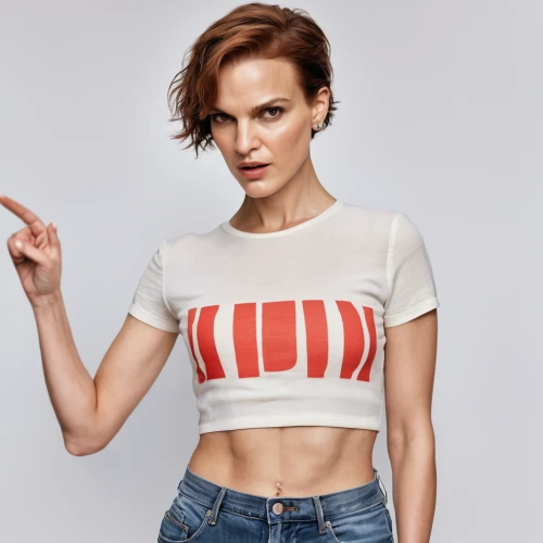 crop top,tube top,daisy jazz isobel ridley,tshirt,tee,girl in t-shirt,in a shirt,shirt,cotton top,t shirt,gap,active shirt,t-shirt,fierce,white and red,undershirt,torn shirt,women's clothing,daisy 2,diet icon,Photography,General,Commercial