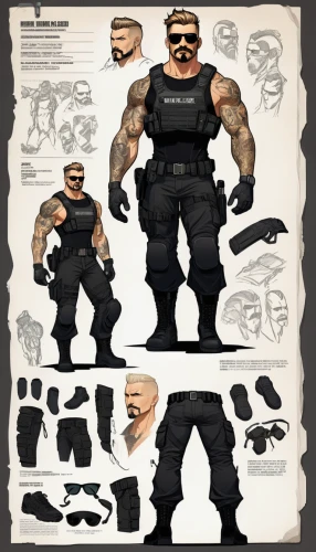 ballistic vest,henchman,pubg mascot,actionfigure,bane,mercenary,male character,action figure,concept art,merle black,renascence bulldogge,crossbones,comic character,game asset call,game figure,3d model,gunsmith,3d man,policeman,strongman,Unique,Design,Character Design