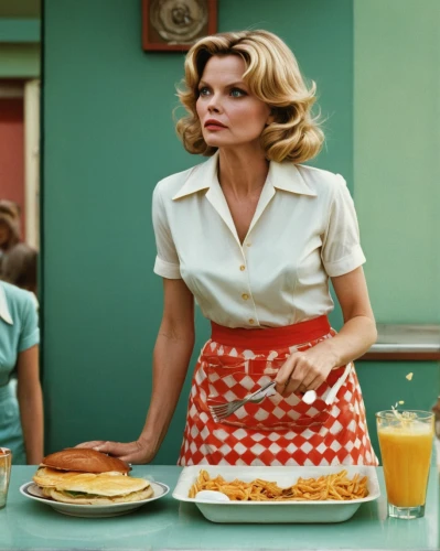 fifties,woman holding pie,50's style,retro women,waitress,gena rolands-hollywood,connie stevens - female,vintage 1950s,retro diner,retro woman,vintage women,blue jasmine,vintage woman,fifties records,vintage fashion,american-pie,50s,vintage girls,diet icon,forties,Photography,Documentary Photography,Documentary Photography 06