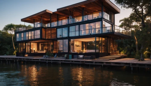 house by the water,stilt house,floating huts,house with lake,cube stilt houses,dunes house,houseboat,timber house,florida home,stilt houses,boat house,cubic house,wooden house,modern architecture,modern house,mid century house,beautiful home,summer house,boathouse,inverted cottage,Photography,General,Natural