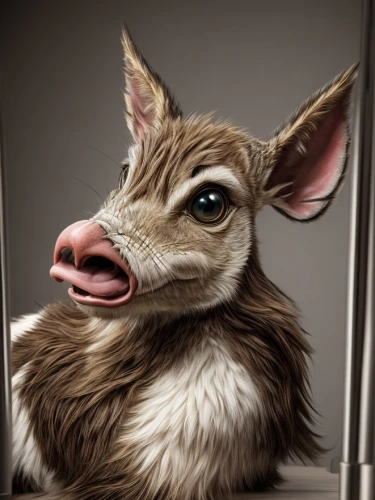 goat-antelope,leuconotopicus,anthropomorphized animals,marsupial,jerboa,zonkey,okapi,half donkey,cangaroo,antelope,deer illustration,anglo-nubian goat,macropus rufogriseus,cervus elaphus,zebu,deer head,ibexes,peterbald,kudu,animal portrait,Common,Common,Natural