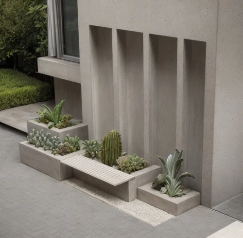 concrete slabs,concrete blocks,exposed concrete,concrete,cacti,landscape design sydney,concrete wall,dutchman's-pipe cactus,cement wall,decorative fountains,concrete construction,ornamental dividers,stucco wall,landscape designers sydney,art deco border,garden design sydney,organ pipe cactus,paving slabs,cement block,water feature,Landscape,Garden,Garden Design,Mid-Century Modern Pool Garden