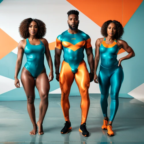 teal and orange,bodypaint,one-piece garment,neon body painting,vector people,photo session in bodysuit,jumpsuit,gladiators,figure group,fitness and figure competition,bodypainting,body painting,olympic summer games,copper tape,4 × 100 metres relay,aqua studio,bobsleigh,young swimmers,black models,afroamerican,Photography,General,Natural
