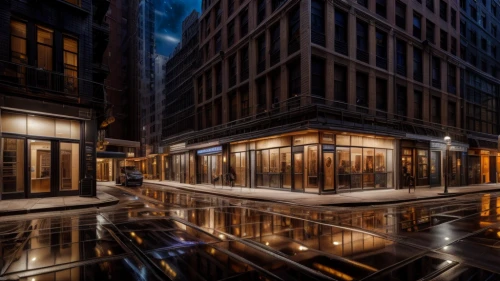 glass facades,glass facade,glass building,rain bar,chicago,store fronts,chicago night,new york restaurant,luxury hotel,5th avenue,chicago theatre,revolving door,light trails,glass panes,storefront,boutique hotel,grand central station,inlet place,grand central terminal,new york streets