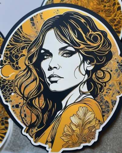 gold foil mermaid,gold foil art,blossom gold foil,gold leaf,gold leaves,gold paint strokes,cutout cookie,golden flowers,gold foil,gold foil laurel,gold paint stroke,gold flower,art nouveau,golden wreath,decorative plate,art nouveau design,multi layer stencil,the laser cuts,gold foil and cream,tea art,Illustration,American Style,American Style 03
