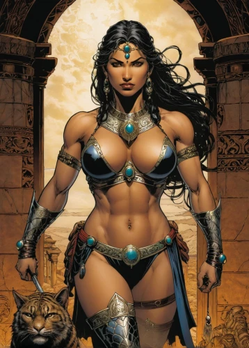 female warrior,warrior woman,wonderwoman,fantasy woman,goddess of justice,heroic fantasy,wonder woman,wonder woman city,huntress,cat warrior,cleopatra,hard woman,fantasy warrior,artemisia,sorceress,strong woman,the enchantress,woman strong,strong women,celtic queen,Illustration,American Style,American Style 02