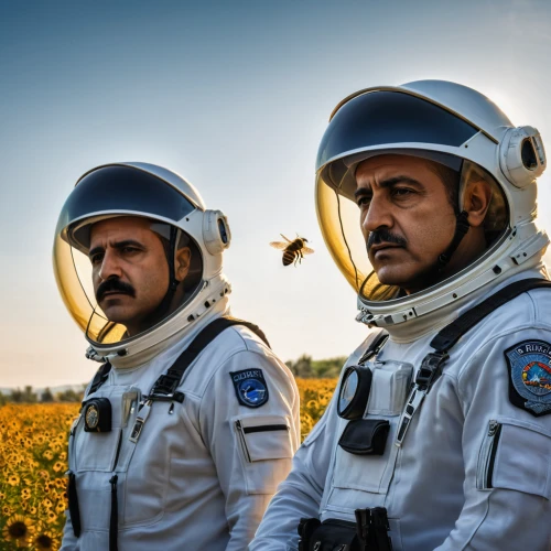 astronauts,beekeepers,qatar,astronaut helmet,district 9,astronautics,police uniforms,the cuban police,za'atar,civil defense,bahrain,valerian,mission to mars,passengers,police officers,two meters,uae,astronaut suit,space tourism,garda