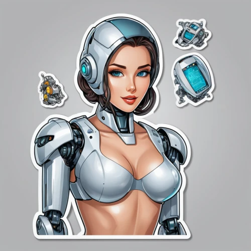 robot icon,vector girl,computer icon,bot icon,cyborg,android icon,vector illustration,ai,symetra,icon set,mech,download icon,droid,clipart sticker,bluetooth icon,pixel cells,vector graphic,oracle girl,battery icon,nova,Unique,Design,Sticker