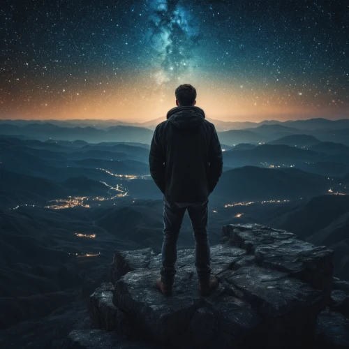 the universe,astronomer,astral traveler,astronomical,connectedness,universe,astronomers,space art,photomanipulation,the law of attraction,photo manipulation,distant vision,beyond,space,inner space,thinking man,leaving your comfort zone,a journey of discovery,becoming,lost in space,Photography,General,Fantasy