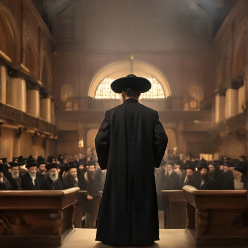 mitzvah,contemporary witnesses,rabbi,court of law,barrister,torah,magistrate,synagogue,jurist,the abbot of olib,court of justice,carmelite order,benediction of god the father,church faith,academic dress,religious institute,choir master,twelve apostle,judge,priesthood