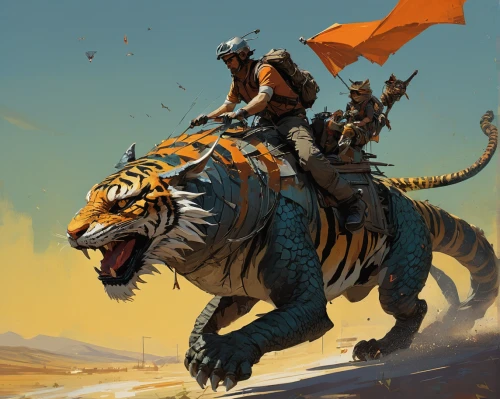 cat warrior,a tiger,bengal tiger,armored animal,heroic fantasy,tiger cat,tiger,royal tiger,leopard's bane,wind warrior,amurtiger,cynorhodon,tigerle,fantasy art,sci fiction illustration,king of the jungle,chestnut tiger,tigers,asian tiger,big cat,Conceptual Art,Sci-Fi,Sci-Fi 01